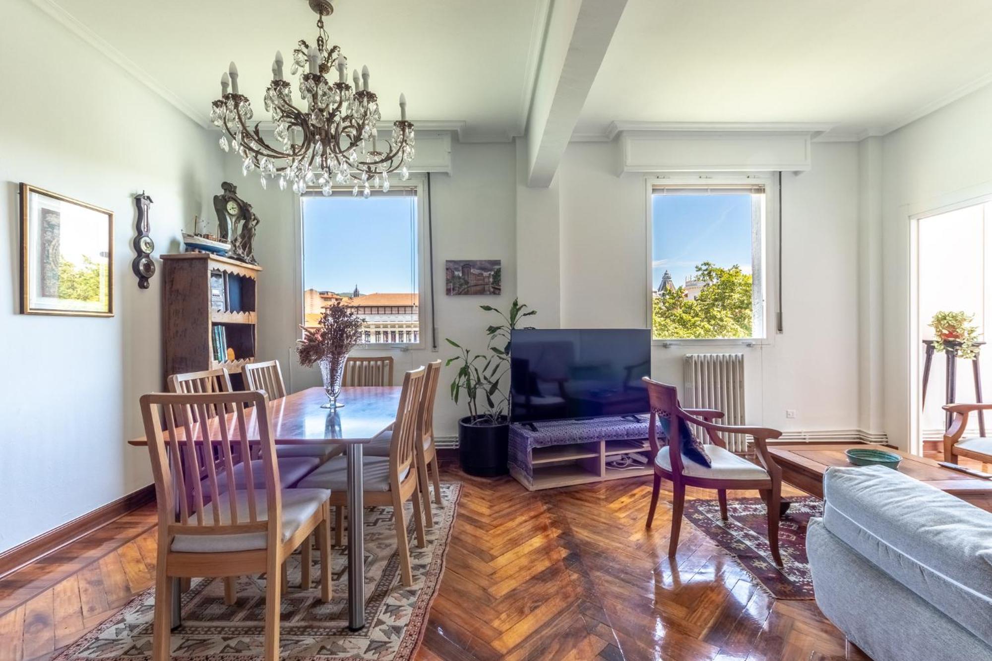 Apartamento Con Vistas A La Ria 毕尔巴鄂 外观 照片