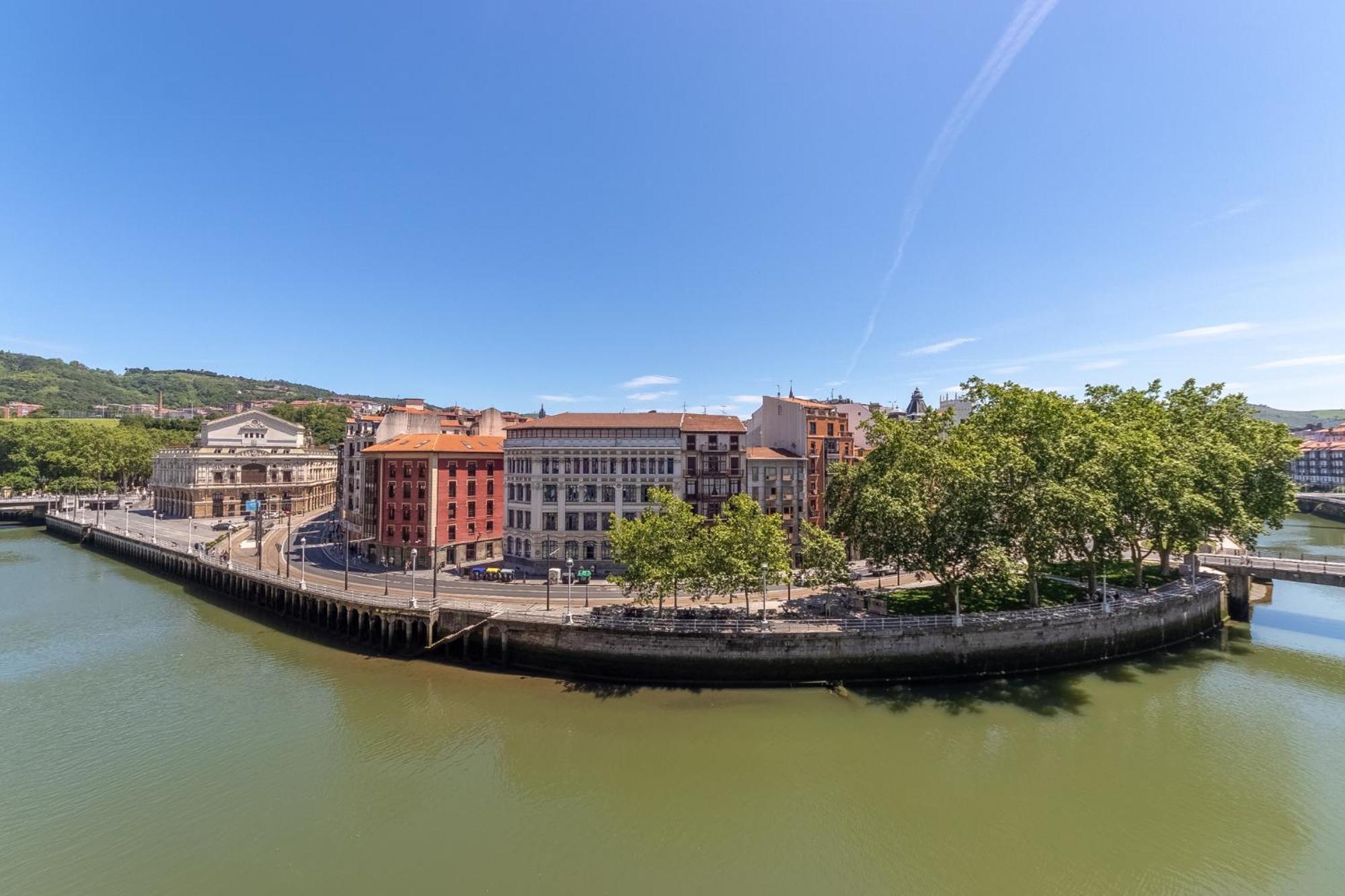 Apartamento Con Vistas A La Ria 毕尔巴鄂 外观 照片