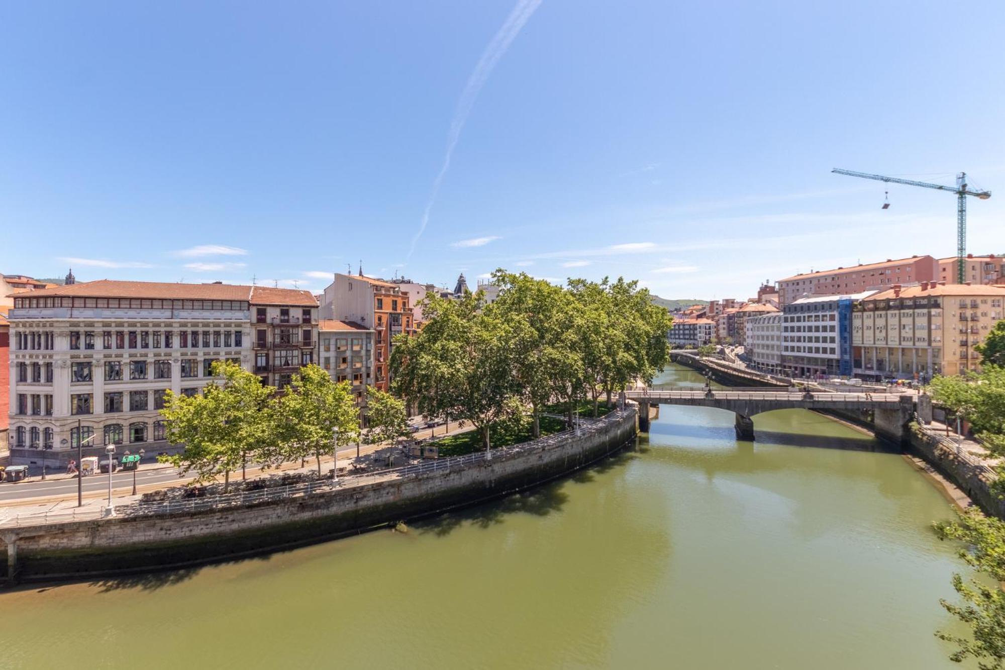 Apartamento Con Vistas A La Ria 毕尔巴鄂 外观 照片